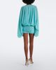 De La Vali De La Vali Eulalia gathered chiffon minidress - 5