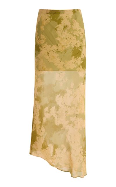 De La Vali De La Vali Exclusive Georgette Maxi Skirt