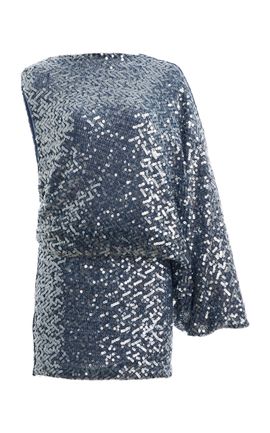knee length dresses for ladies BRULEE MAXI DRESS IN SILK SATIN IN VERSAILLES GARDEN – DE LA VALI OFFICIAL main image 1