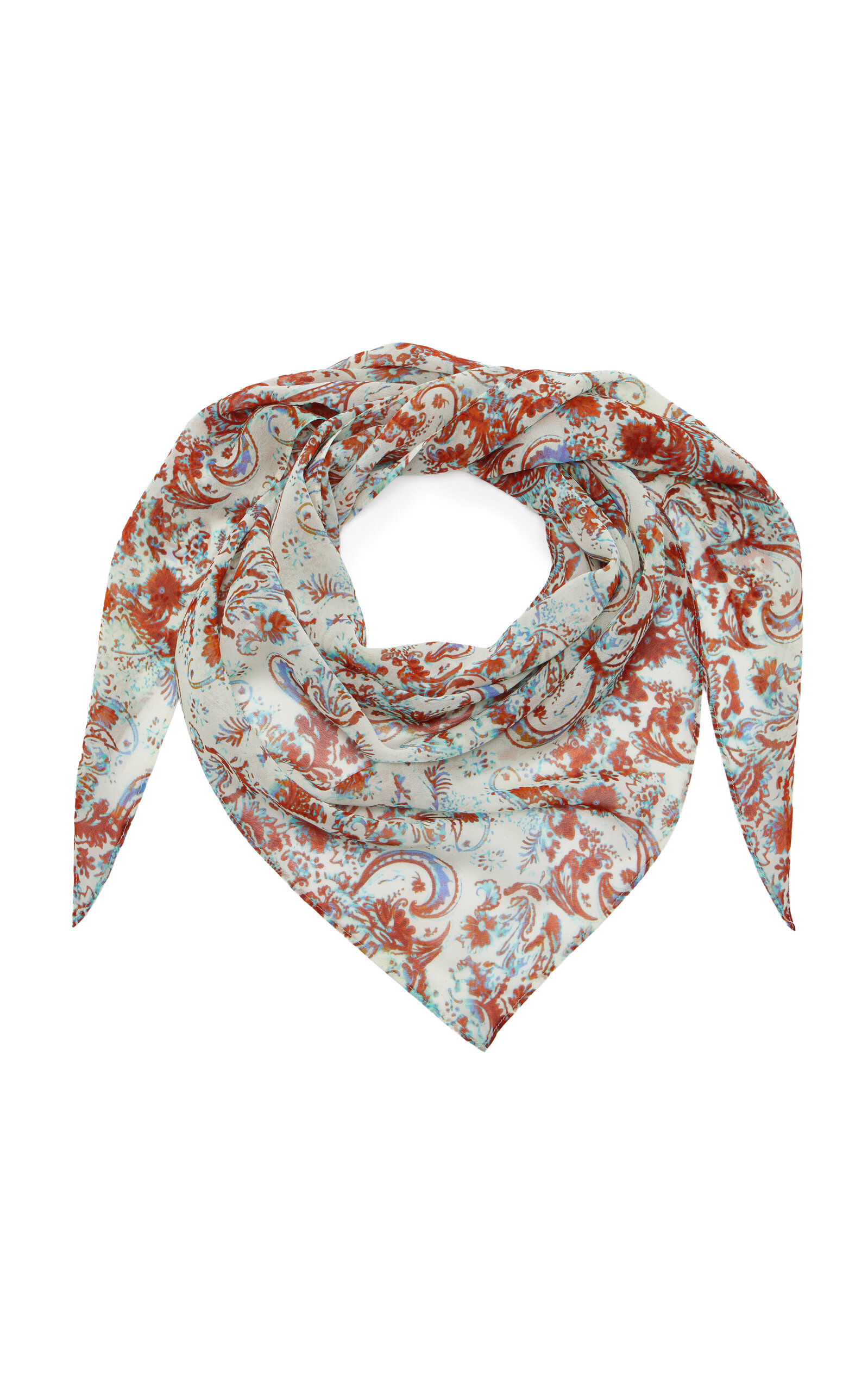 De La Vali De La Vali Exclusive La Isla Paisley Headscarf
