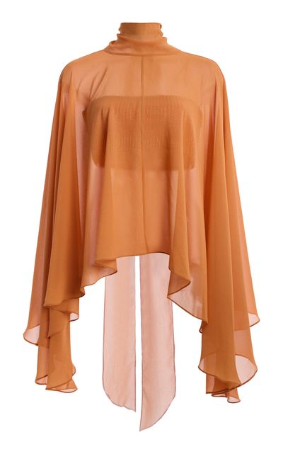 De La Vali De La Vali Exclusive La Isla Palma Chiffon Cape and Top