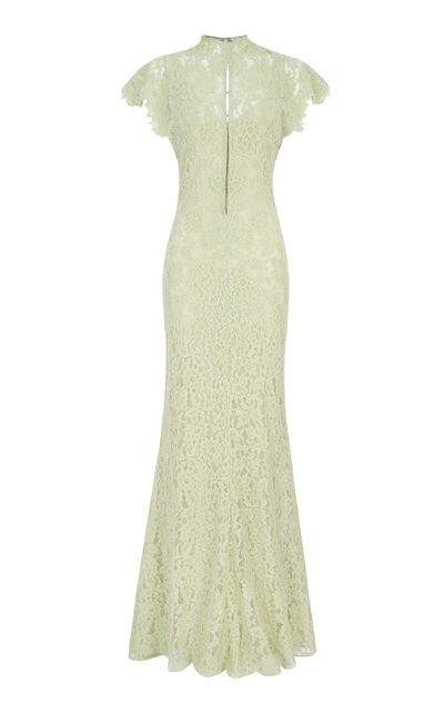 De La Vali De La Vali Exclusive Laia Cutout Lace Maxi Dress
