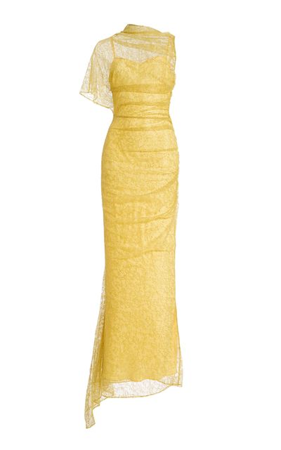De La Vali De La Vali Exclusive Lucho Chiffon Maxi Dress