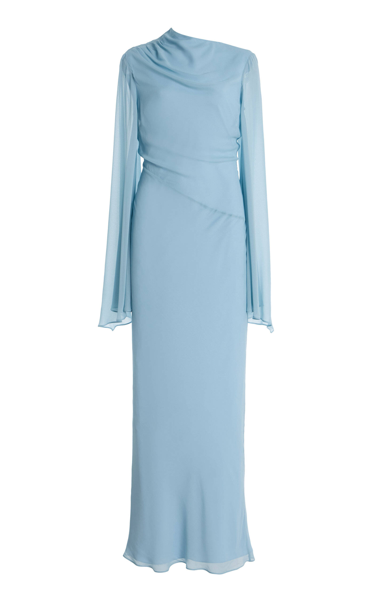 de la vali blue dress De La Vali Ravenna Mini Dress in Sky Blue – HONEY HIRE BOUTIQUE main image 0