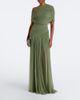 De La Vali De La Vali Himalia ruched one-shoulder tulle gown - 2