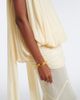 De La Vali De La Vali Inara Gathered chiffon maxi dress - 4