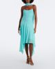 De La Vali De La Vali Komi asymmetric georgette midi dress - 2