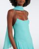 De La Vali De La Vali Komi asymmetric georgette midi dress - 3