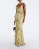 De La Vali De La Vali Mayara floral georgette maxi dress - 2