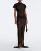 De La Vali De La Vali Omero ruched lace maxi dress - 2