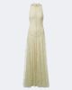 De La Vali De La Vali Palomina halterneck lace maxi dress - 1