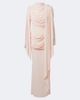 De La Vali De La Vali Perisa draped caped jersey maxi dress - 1