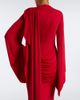 De La Vali De La Vali Perisa draped jersey maxi dress - 7