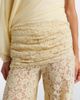 De La Vali De La Vali Rocio cotton-blend lace wide-leg pants - 3