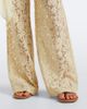 De La Vali De La Vali Rocio cotton-blend lace wide-leg pants - 4