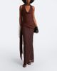 De La Vali De La Vali Rosa georgette and lace maxi dress - 2
