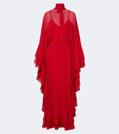De La Vali De La Vali Socorro chiffon maxi dress