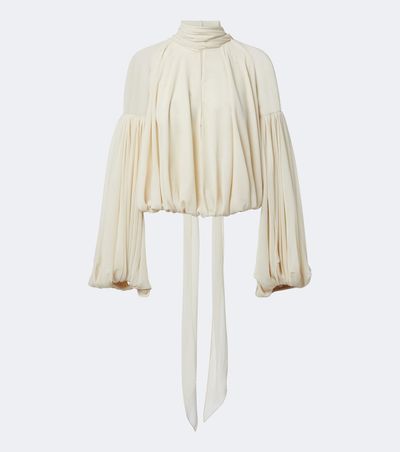 De La Vali De La Vali Solana chiffon blouse
