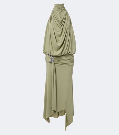 De La Vali De La Vali Vida draped jersey midi dress