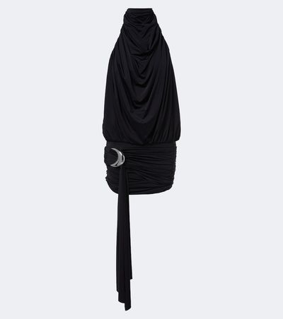 De La Vali De La Vali Vida draped jersey minidress