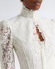 De La Vali De La Vali Vitalis lace cotton-blend corset top - 3