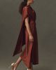 De La Vali Lunessa Satin Midi Dress - 2