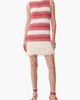 De Loreta De Loreta Moray Mock Neck Knitted Cotton Mini Dress - 1