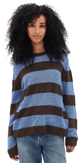 De Loreta De Loreta Pimiento Sweater Brown/Blue