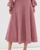 De Loreta De Loreta Valencia Skirt Vichy Red - 3