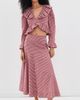 De Loreta De Loreta Valencia Skirt Vichy Red - 5