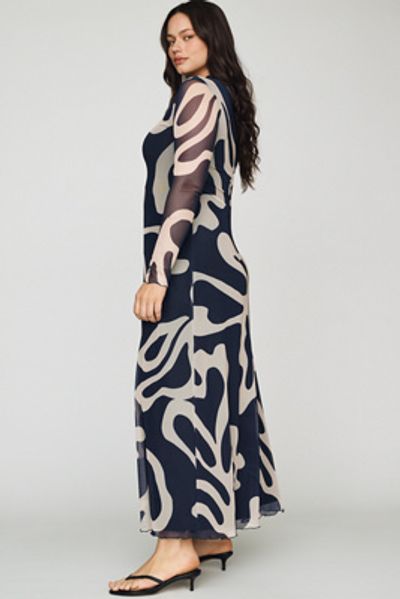 De Loreta Myanmar Midi Dress