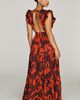 De Loreta Ruffle Maxi Dress - 8