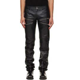 Deadwood Deadwood Black Ricki Slim Leather Pants