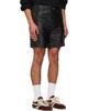 Deadwood Deadwood Black Scout Leather Shorts - 2