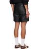 Deadwood Deadwood Black Scout Leather Shorts - 3