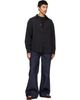 Deadwood Deadwood Navy Progress Wide-Leg Denim Jeans - 4