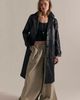 Deadwood Deadwood Terra Leather Trench Coat - 1