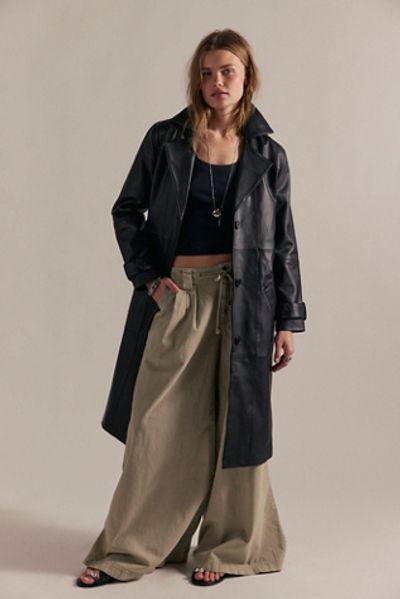 Deadwood Deadwood Terra Leather Trench Coat