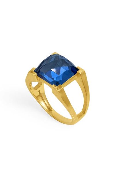 Dean Davidson Dean Davidson Mini Plaza Simulated Tanzanite Ring