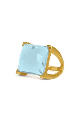 Dean Davidson Dean Davidson Plaza Mother-of-Pearl Doublet Cocktail Ring