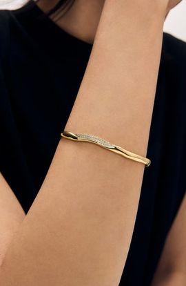 Dean Davidson Dean Davidson White Topaz Cuff Bracelet