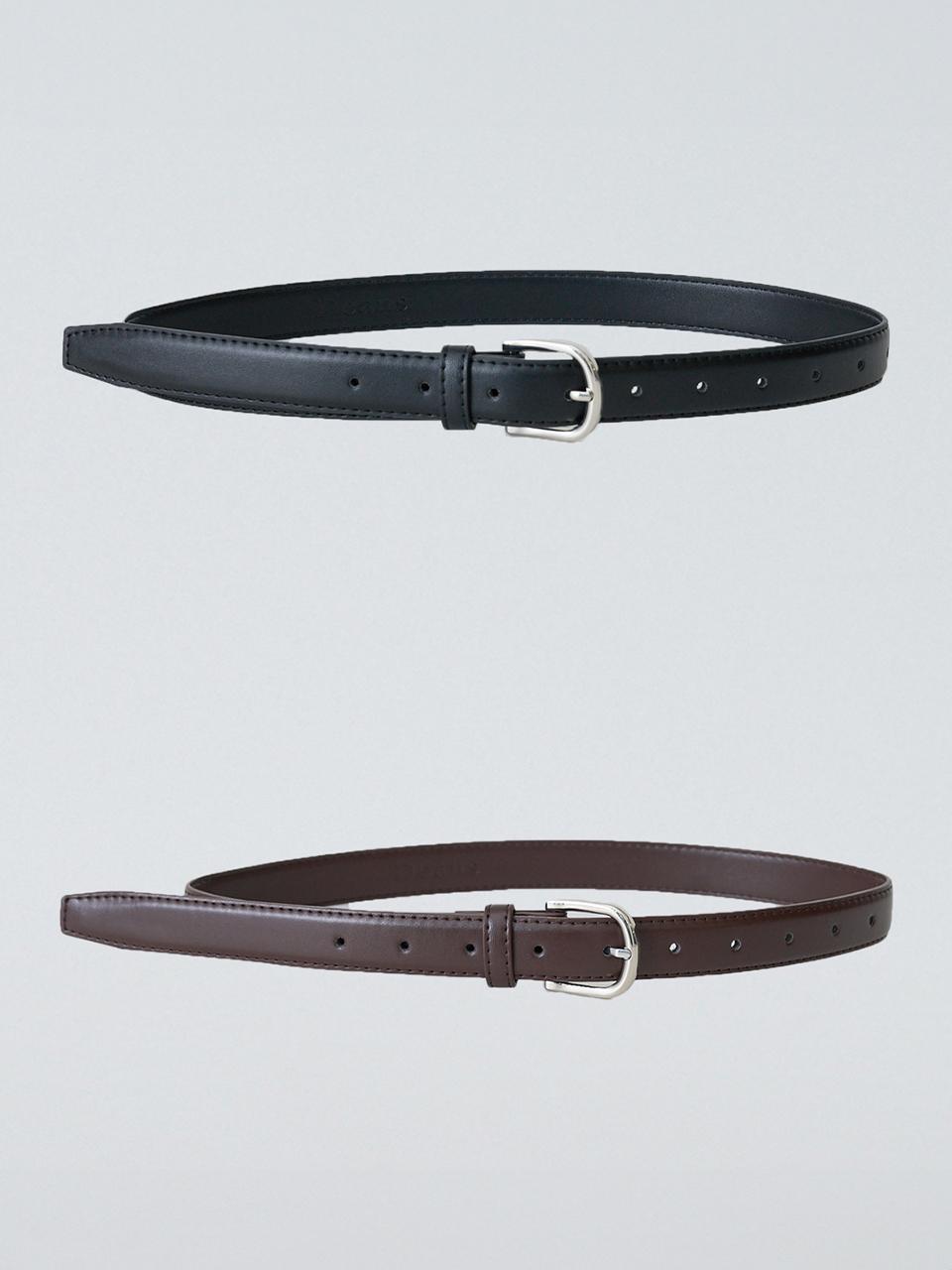 DEANS Simple Round Buckle Belt