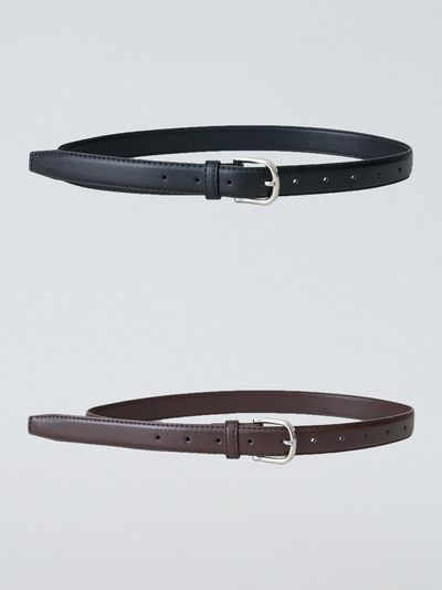 DEANS Simple Round Buckle Belt