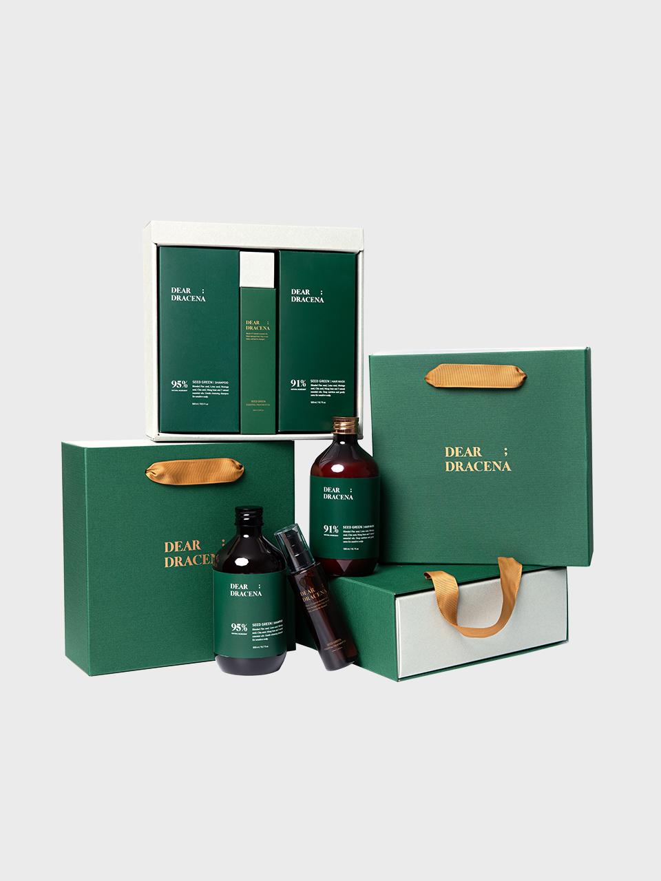 DEAR DRACENA Seed Green Set 3 types