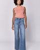 Dear John Dear John Fiona High Waist Raw Hem Wide Leg Jeans - 4
