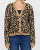 Dear John Dear John Naylani V-Neck Leopard Print Cardigan - 1