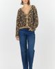 Dear John Dear John Naylani V-Neck Leopard Print Cardigan - 4