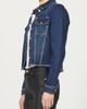Dear John Dear John Roselyn Crop Raw Hem Trucker Jacket - 2