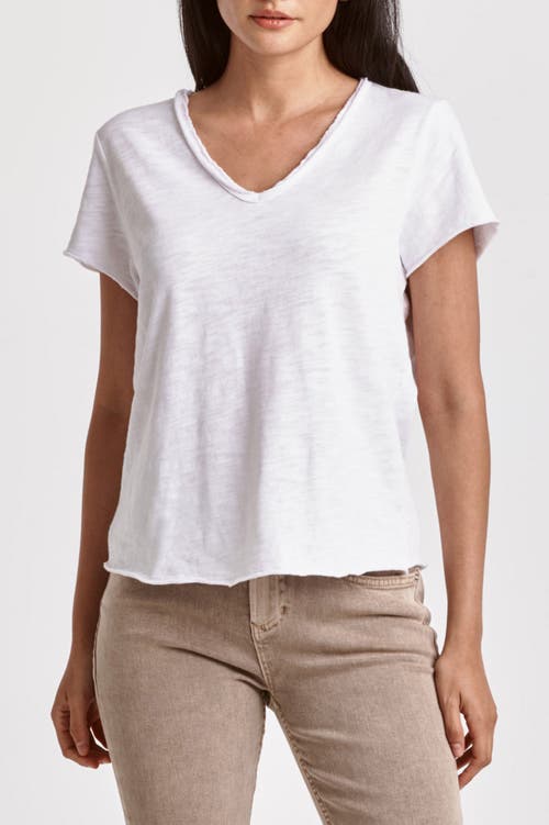 Dear John Dear John Vanya V-Neck Slub Knit T-Shirt