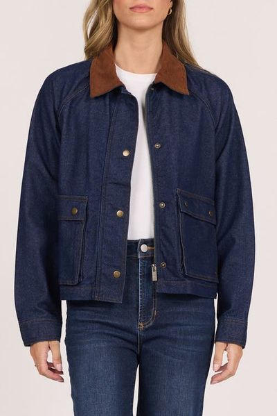 Dear John Dear John Weston Barn Jacket with Contrast Collar